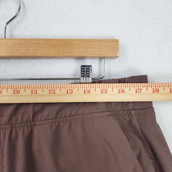 Athleta Pants Womens 16 Mauve Brooklyn Ankle Pull On Lightweight Hi Rise Lounge - Picture 4 of 13